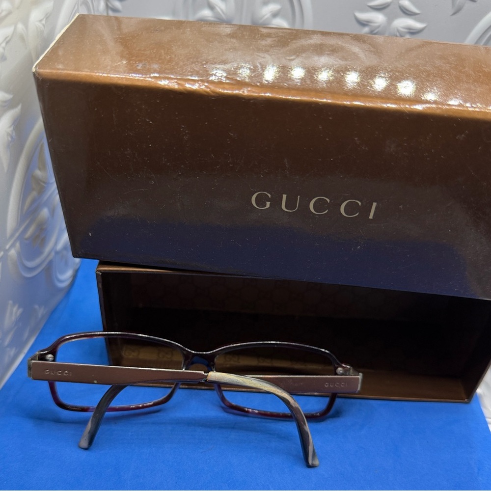 Gucci purplish Burgundy Eyeglass frames only
GG2926/STRASS LGY - Picture 5 of 8